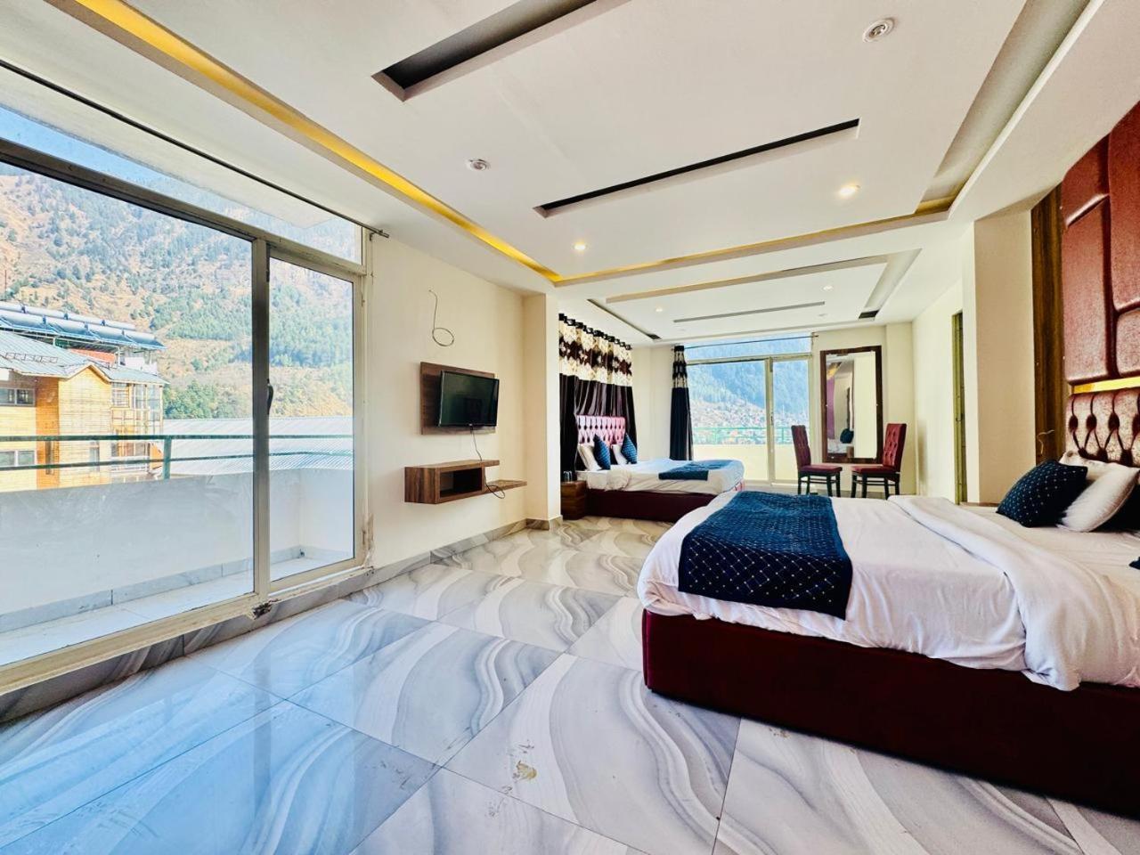 Royal Majestic View Point Lodge Manāli Extérieur photo